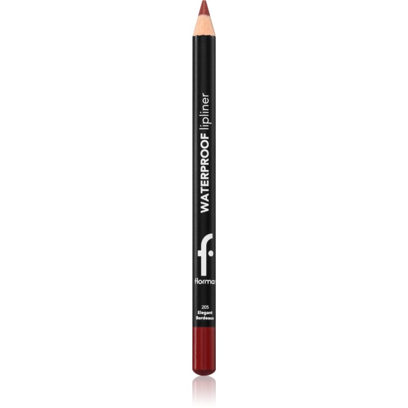 flormar Waterproof Lipliner vízálló szájceruza árnyalat 205 Elegant Bordeaux 1.14 g