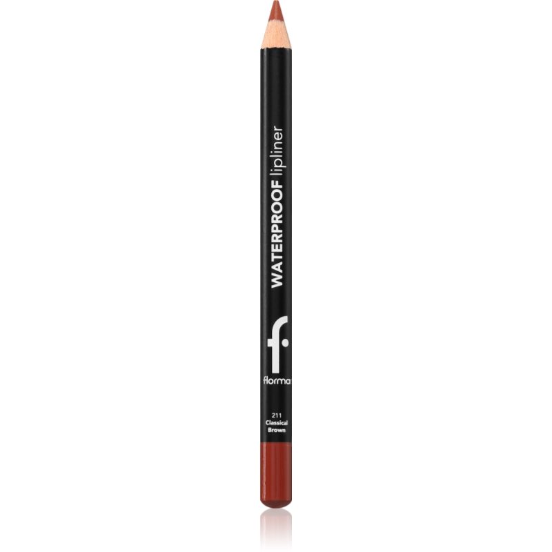 flormar Waterproof Lipliner vízálló szájceruza árnyalat 211 Classical Brown 1.14 g