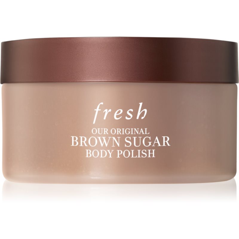 fresh Brown Sugar Body Polish Exfoliator cukros test peeling 240 g-Ár
