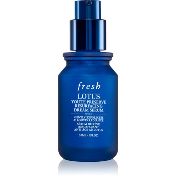 fresh Lotus Youth Preserve Resurfacing Dream Serum éjszakai szérum A.H.A.-val (Alpha Hydroxy Acids) 30 ml-Ár