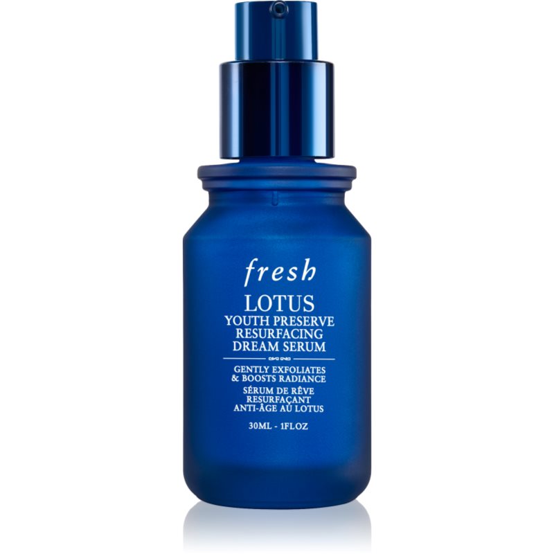 fresh Lotus Youth Preserve Resurfacing Dream Serum éjszakai szérum A.H.A.-val (Alpha Hydroxy Acids) 30 ml-Ár