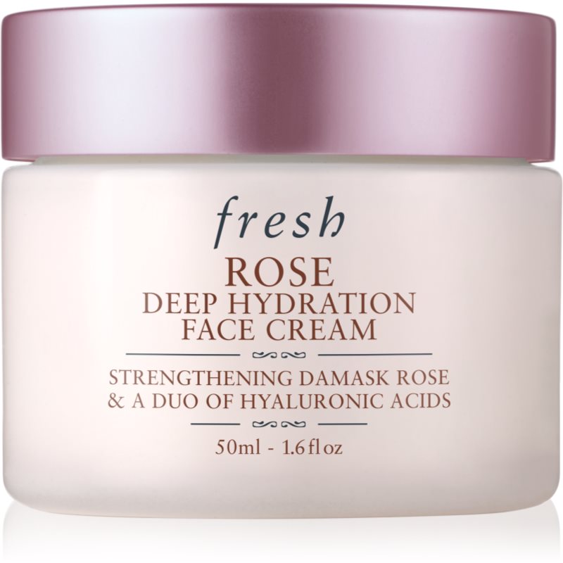 fresh Rose Deep Hydration Face Cream hidratáló arckrém hialuronsavval 50 ml-Ár