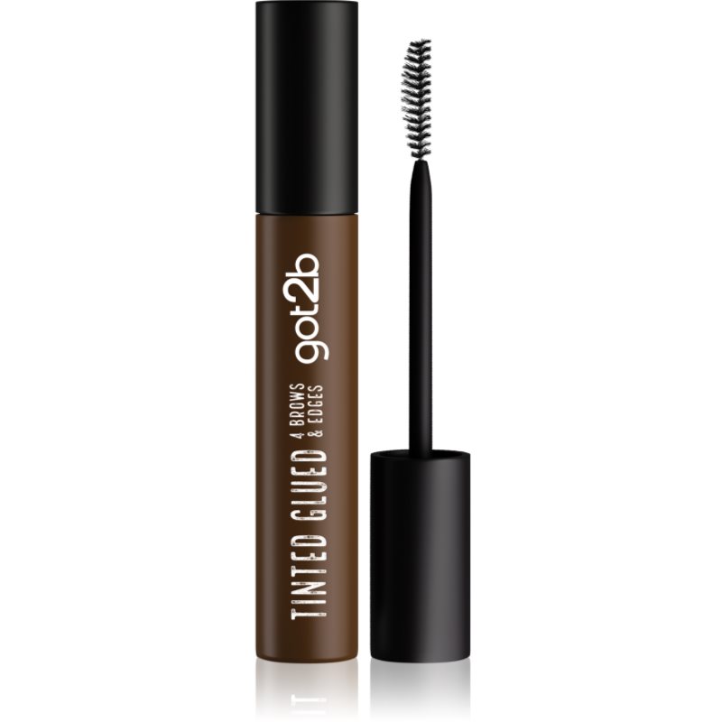 got2b Glued fixáló gél szemöldökre 2 az 1-ben Tinted Brown 16 ml