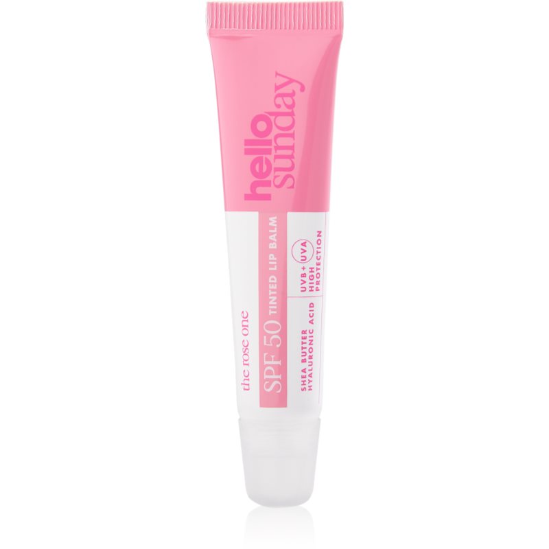 hello sunday the rose one tinted lip balm tonizáló ajakbalzsam SPF 50 15 ml-ár