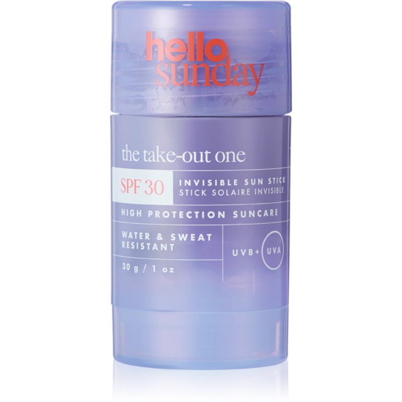 hello sunday the take-out one invisible sun stick védő hidratáló stick SPF 50 25 g-ár