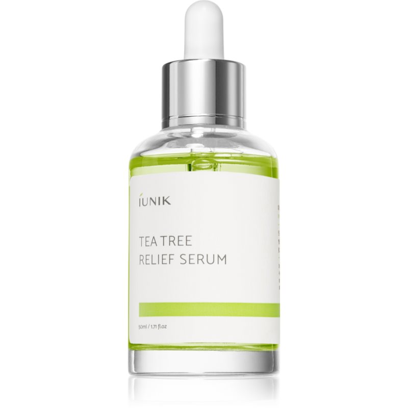 iUnik Tea Tree nyugtató arcszérum az aknéra hajlamos érzékeny bőrre 50 ml-Ár