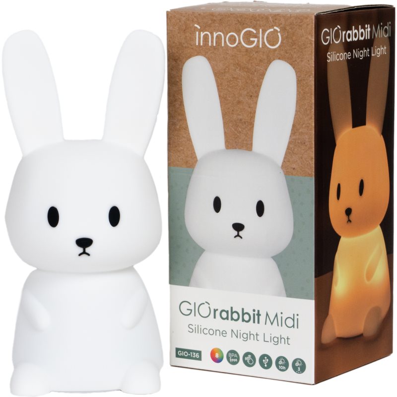 innoGIO GIORabbit Midi éjszakai fény 2 az 1-ben 1 db-Ár
