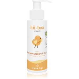 kii-baa® organic 100% Bio Oil Apricot masszázsolaj érzékeny bőrre gyermekeknek születéstől kezdődően 100 ml-Ár