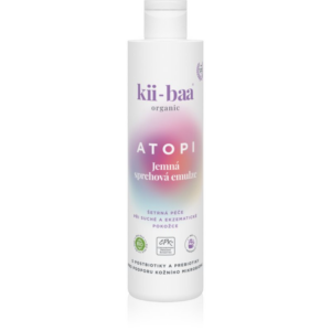 kii-baa® organic ATOPI nagyon gyengéd mosó emulzió a száraz és ekcémás bőrt 250 ml