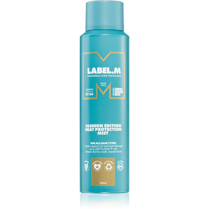 label.m Fashion Edition hővédő spray hajsütővassal és hajvasalóval kezelt hajra 150 ml-Ár
