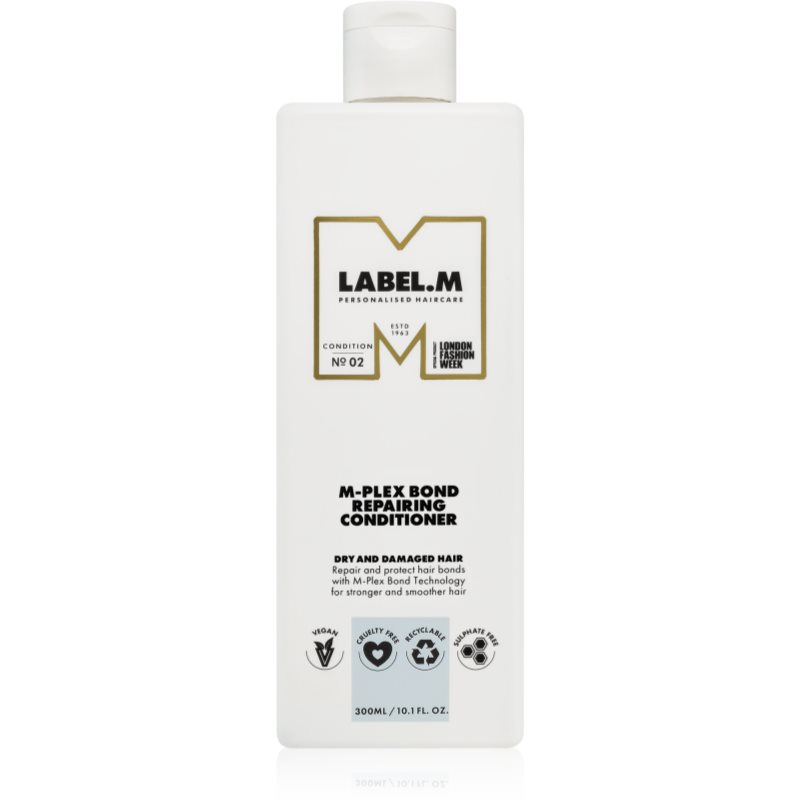label.m M-Plex Bond Repairing Conditioner megújító kondicionáló a szép hajért és bőrért 300 ml-Ár