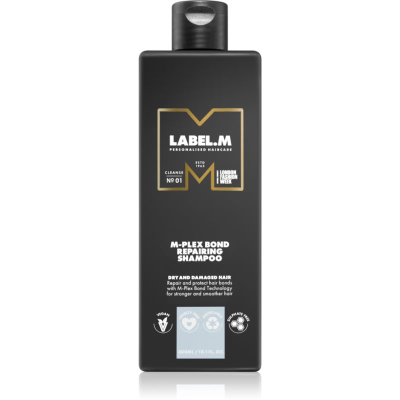 label.m M-Plex Bond Repairing Shampoo tápláló sampon minden hajtípusra 300 ml-Ár