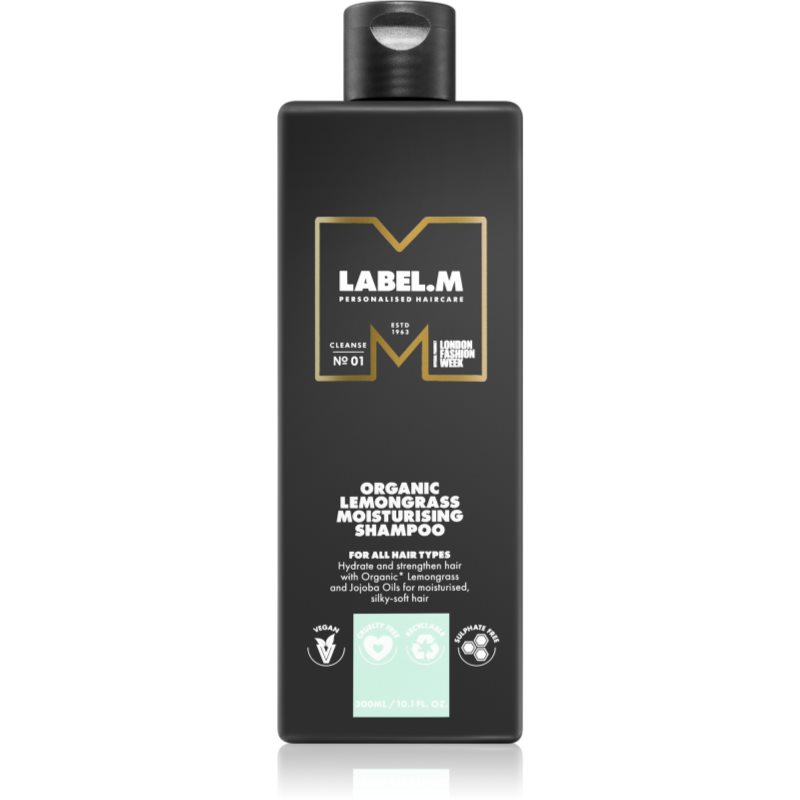label.m Organic Lemongrass hidratáló sampon minden hajtípusra 300 ml-Ár