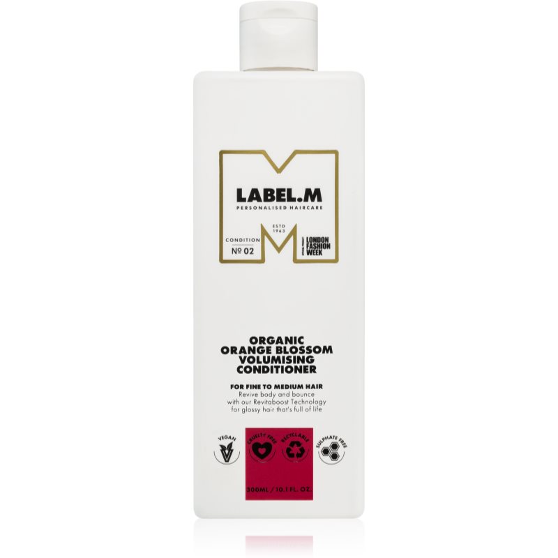 label.m Organic Orange Blossom kondicionáló a hajtérfogat növelésére 300 ml-Ár