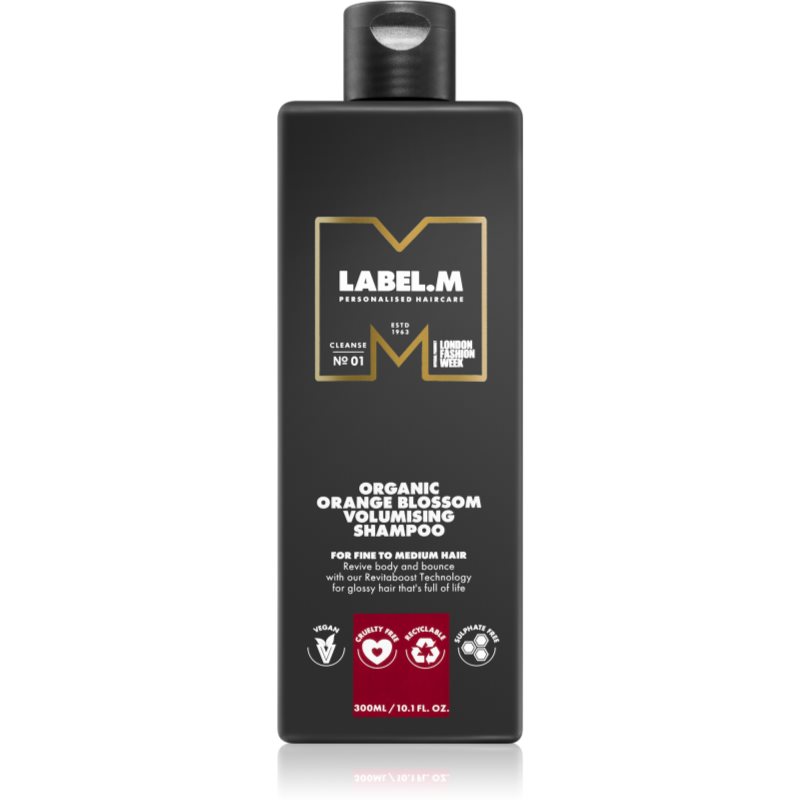 label.m Organic Orange Blossom sampon a hajtérfogat növelésére 300 ml-Ár