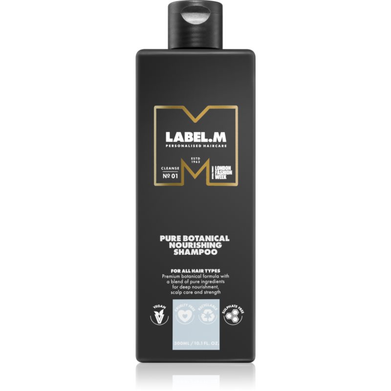 label.m Pure Botanical Intenzíven hidratáló sampon minden hajtípusra 300 ml-Ár