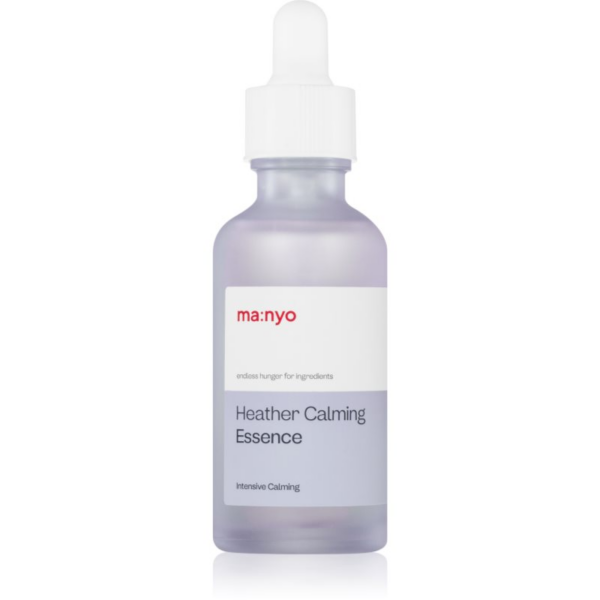 ma:nyo Heather Calming Essence arcmegújító esszencia az érzékeny bőr megnyugtatásához és erősítéséhez 50 ml-Ár