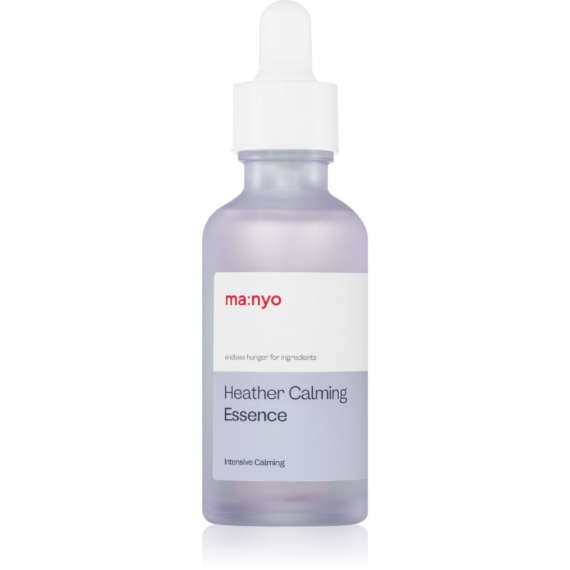 ma:nyo Heather Calming Essence arcmegújító esszencia az érzékeny bőr megnyugtatásához és erősítéséhez 50 ml-Ár