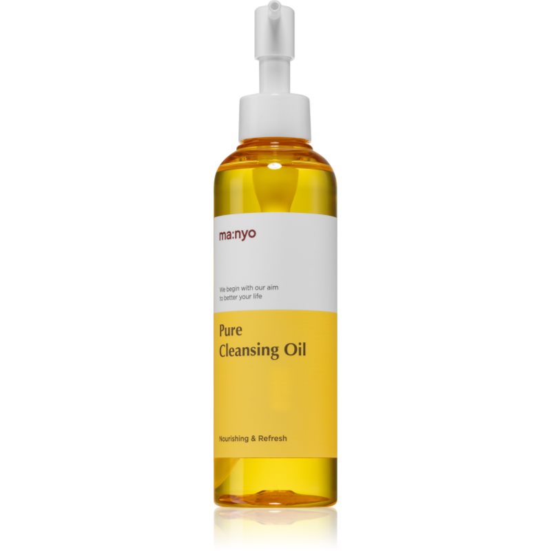 ma:nyo Pure Cleansing Oil mélyen tisztító olaj az arcbőr regenerálására és megújítására 200 ml-Ár