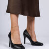 marka niezdefiniowana Black classic pumps on a heel Trutti