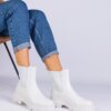 marka niezdefiniowana Black cowboy boots on the block heel Abigail