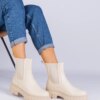 marka niezdefiniowana Black cowboy boots on the block heel Abigail