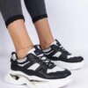 marka niezdefiniowana Black women's sneakers