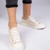 marka niezdefiniowana Brown classic women's sneakers Menfis