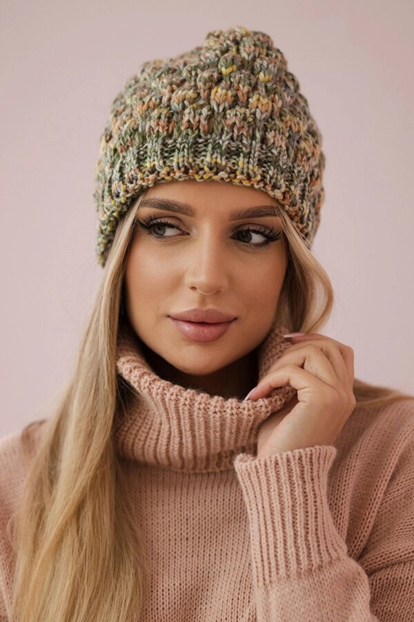 marka niezdefiniowana Cap K156 khaki + yellow