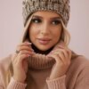 marka niezdefiniowana Cap K156 light brown