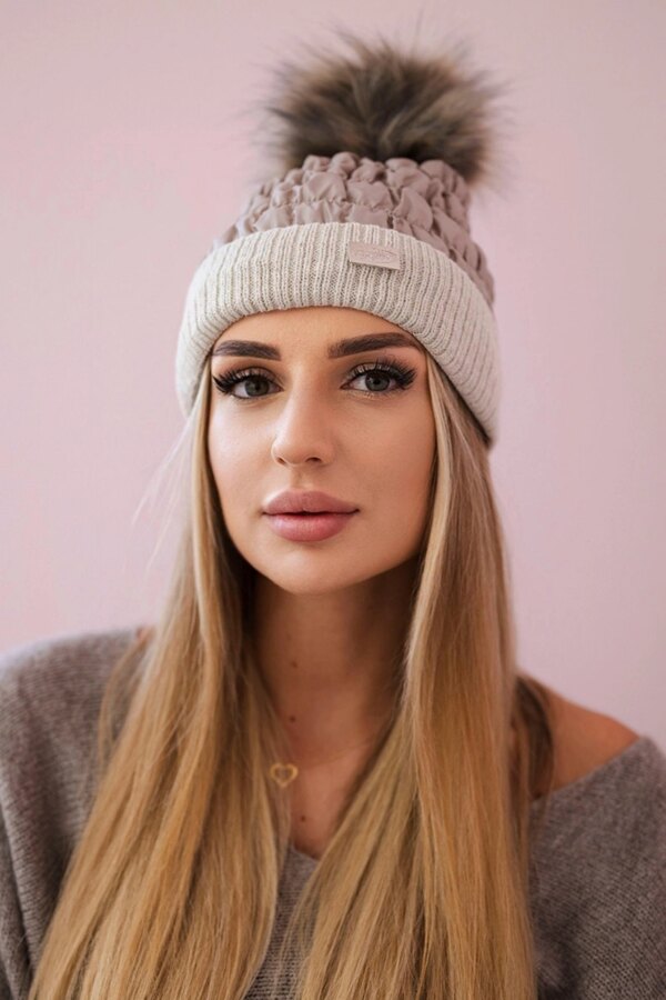 marka niezdefiniowana Cap K160 beige
