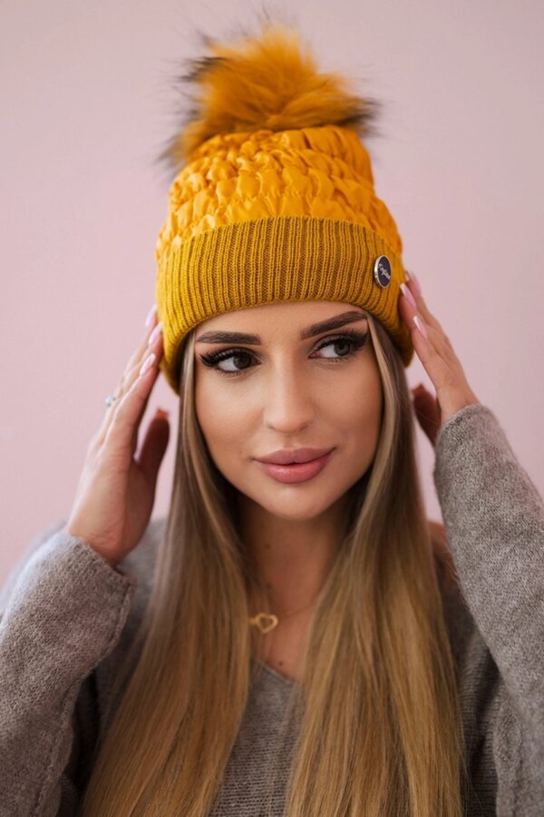 marka niezdefiniowana Cap K160 mustard