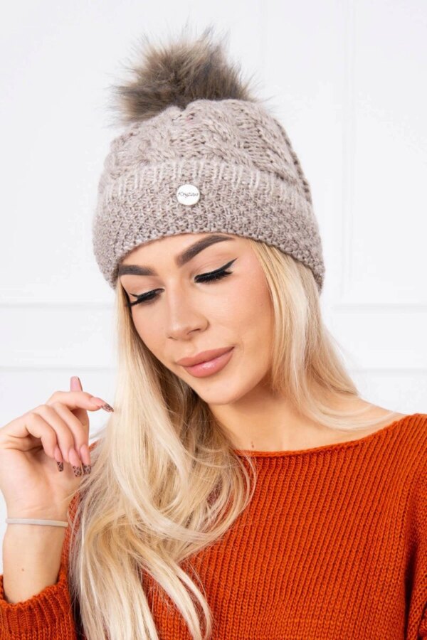 marka niezdefiniowana Cap K161 dark beige