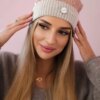 marka niezdefiniowana Cap K198 beige