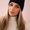 marka niezdefiniowana Cap thin Malwina K250 navy blue