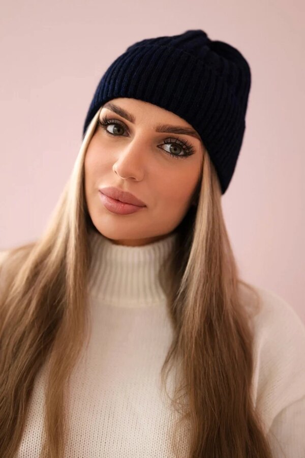 marka niezdefiniowana Cap thin Malwina K250 navy blue