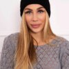 marka niezdefiniowana Cap thin Oliwia K252 black