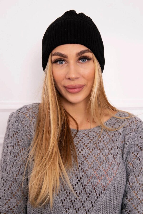 marka niezdefiniowana Cap thin Oliwia K252 black