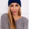 marka niezdefiniowana Cap thin Weronika K249 mauve blue