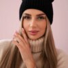 marka niezdefiniowana Cap with fleece Anna K238 black