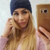 marka niezdefiniowana Cap with fleece Berta K247 navy blue