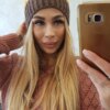 marka niezdefiniowana Cap with fleece Bibiana K264 mocca + yellow