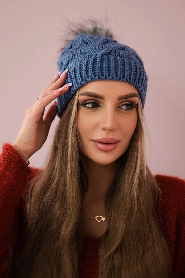 marka niezdefiniowana Cap with fleece Ela K242 jeans