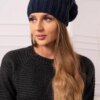 marka niezdefiniowana Cap with fleece Milano K203 navy blue