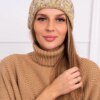 marka niezdefiniowana Cap with fleece Pola K267 purple+yellow