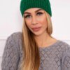 marka niezdefiniowana Cap with fleece Roma K224 green