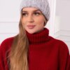 marka niezdefiniowana Cap with turn up Ariana K299 gray