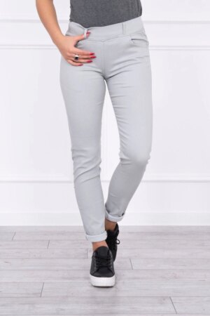 marka niezdefiniowana Colorful jeans gray