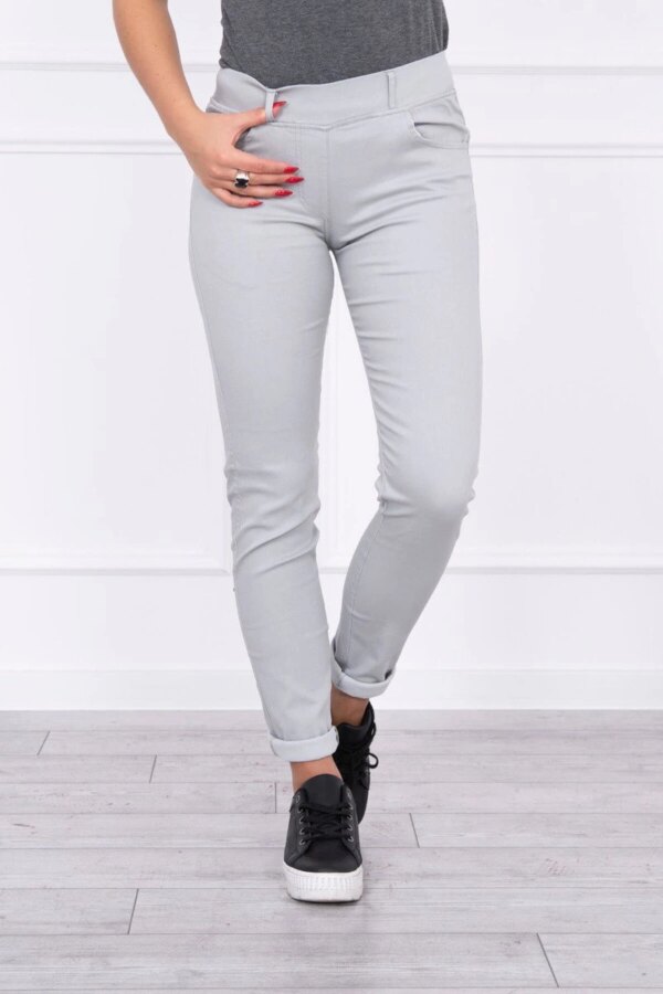 marka niezdefiniowana Colorful jeans gray