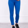 marka niezdefiniowana Colorful jeans mauve-blue